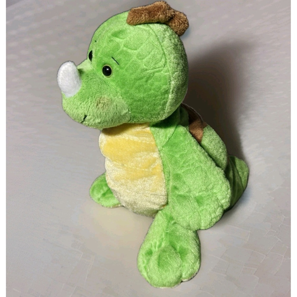 Ganz Webkinz Key Lime Dino 9" Plush Dinosaur Stuffed‎ Animal Toy NO CODE HM185